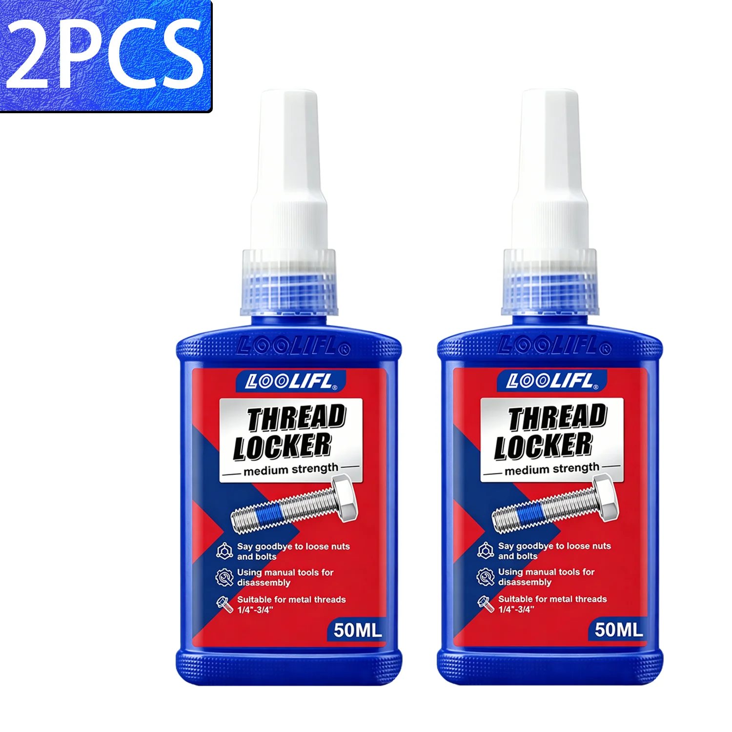 262 243 Schraubenkleber Schnell Härtender Gewindesicherungslack Anaerober Klebstoff Korrosionsbeständiger Anti-Loslösungskleber