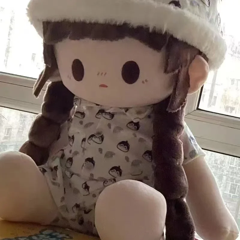 Sitting Style 15.74inch cotton doll 40cm no attribute greedy bean Dressable toy a hot-selling gift for girls