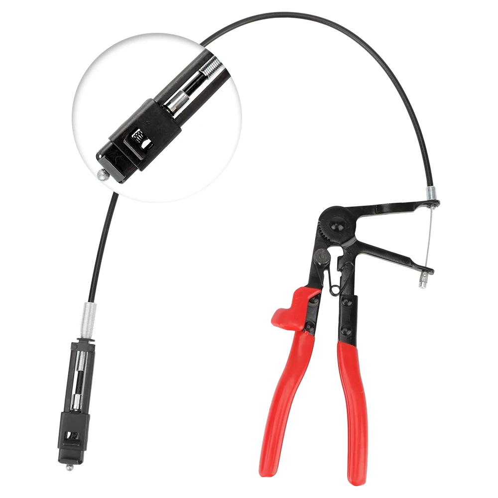 

Auto Tools Cable Type Long Reach Hose Clamp Pliers Flexible Wire Removal Hand Tools for Car Repairs Hose Clamp