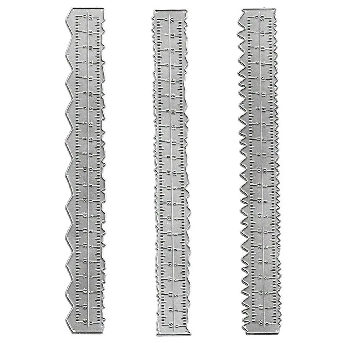 HOT 3pcs Irregular Tape Measuring Embossed Metal Cutting Mold for Scrapbook Card Making 【SPECIAL OFFER】