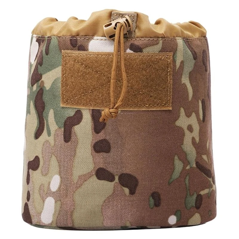 K0EF Tactically Magazine Dump Drop Waist Pack Bag Foldable Recovery Bag