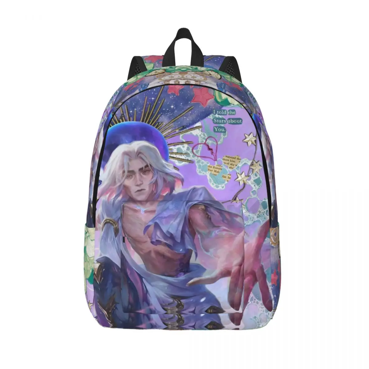 Arcane Viktor Game Anime Jesus Backpack for Men Women High School Business Daypack Cartoon Glorious Laptop Shoulder Bag Sports