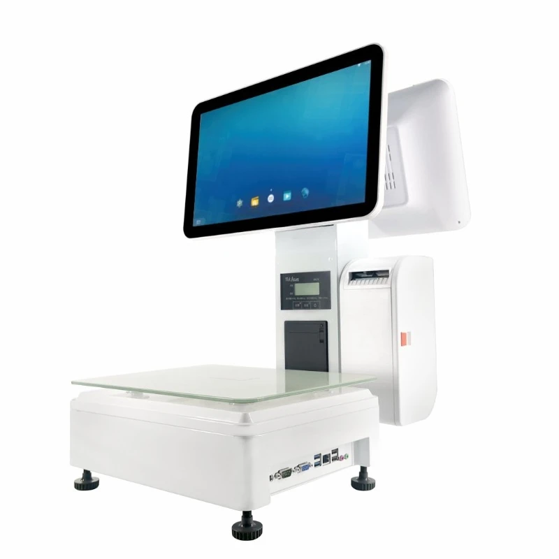 

Intelligent identification, marking and receipt weighing machine
