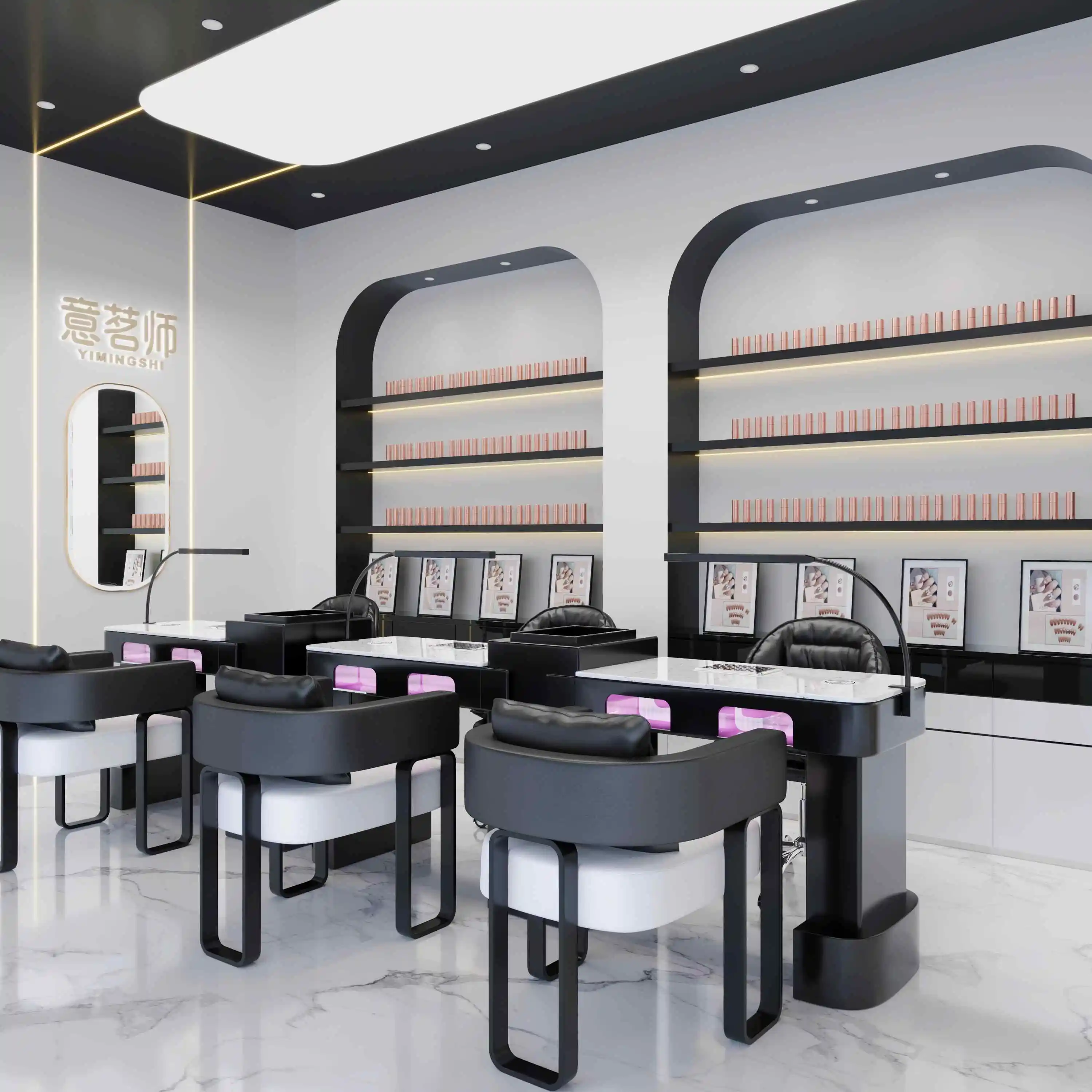 

Маникюрный маникюрный салон, мебель, оборудование для салона красоты, маникюрный стол для гелевых ногтей