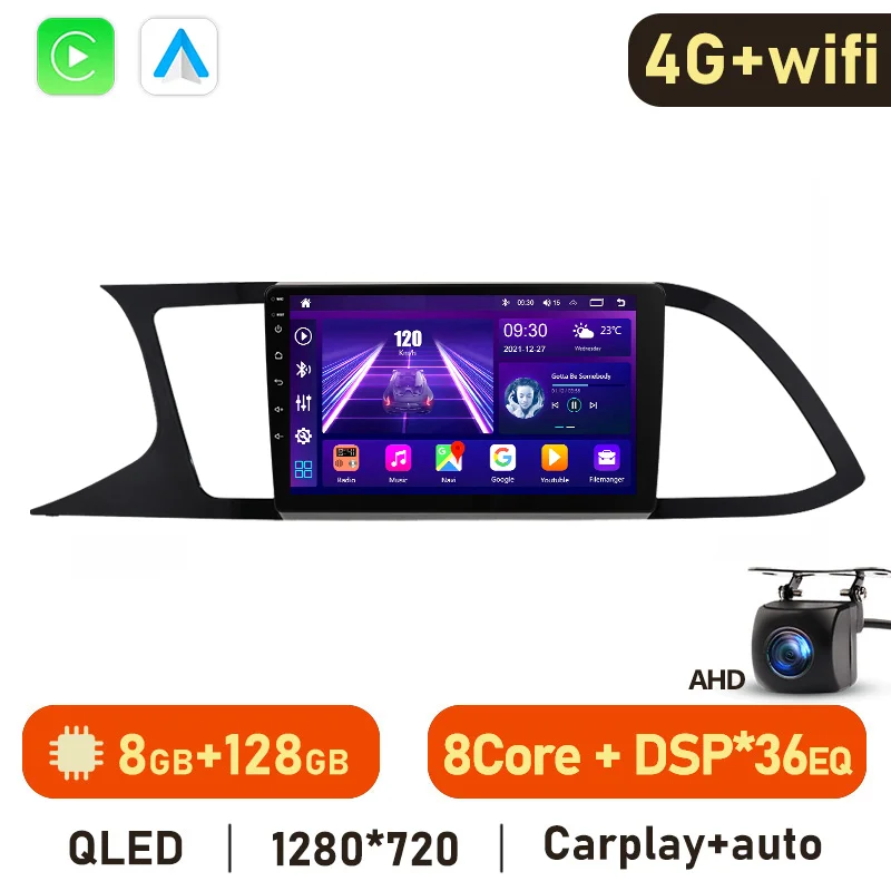 

Eunavi 2 din Android auto For Kia K5 Optima 2013-2015 Car Radio Multimedia Video Player stereo GPS carplay 4G QLED 2DIN