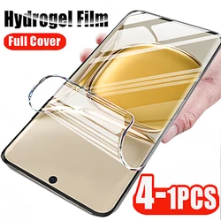 4-1pcs for Huawei P60 P50 P40 Pro P60Art P40Lite E 5G 4G Screen Protector Hydrogel Film for Huawei P 60 50 40 60Pro 50Pro 40lite
