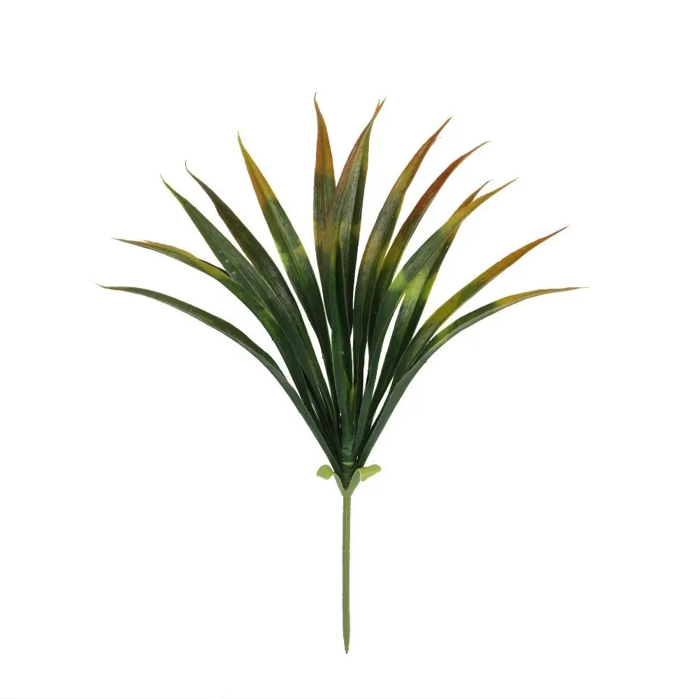 Gartenbau 42cm Künstliche Orchideenblätter Simulation DIY Künstliche Gladiolen Plastik Grüne Künstliche Spinnenpflanze Party – Detail 6