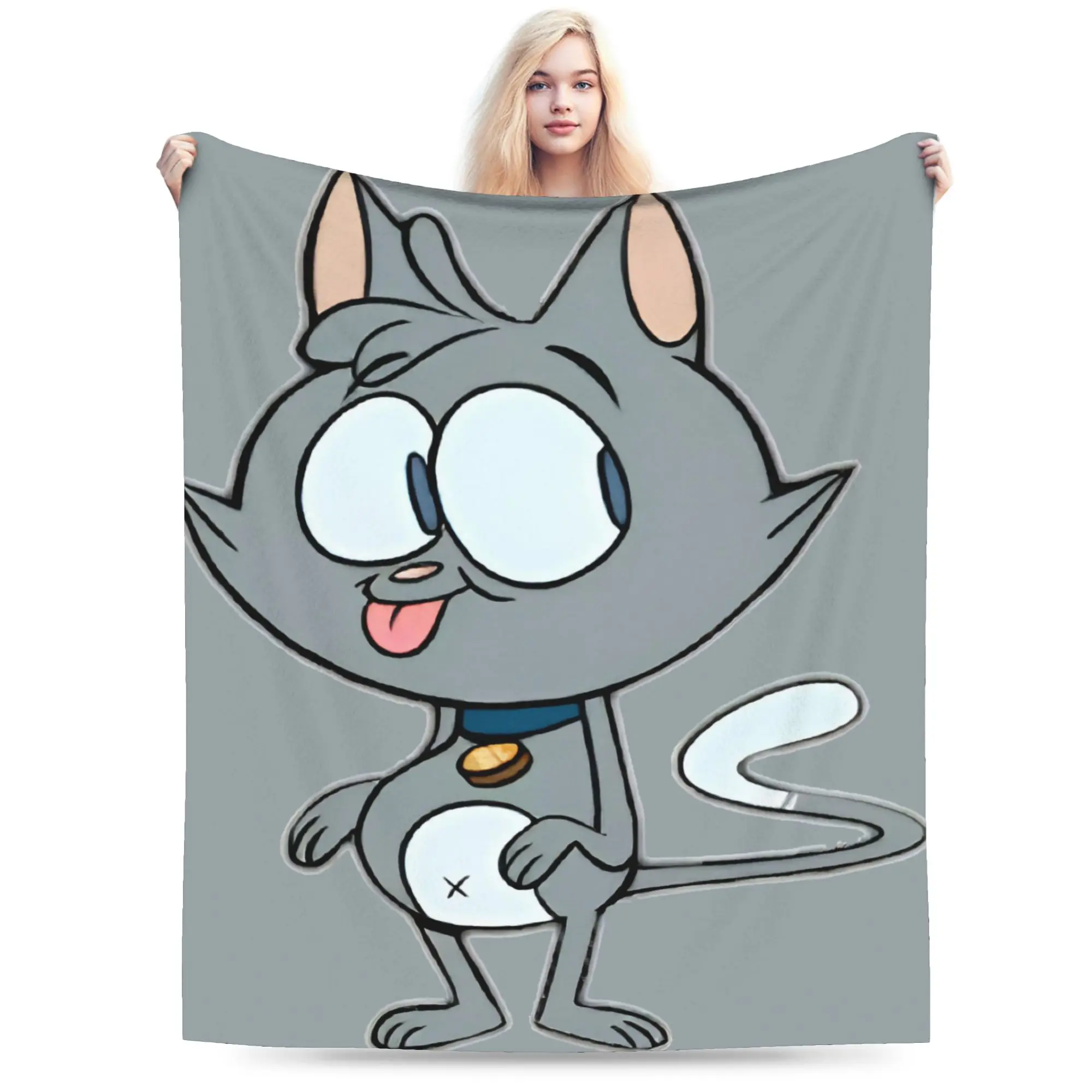 Ollie and Scoops Accessories Blankets Super Soft Coral Fleece Plush  Throw Blanket Comfortable Bedding Throws