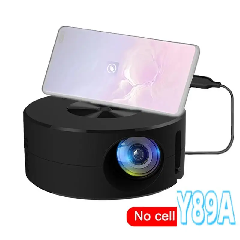 

YT200 Portable Mini Projector LED Mobile Video Projector Home Theater Media Player Easy To Carry