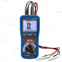 CEM DT-5302 Low Resistance Tester Professional Digital Grounding Resistance Tester Insulation Tester Four-Wire Milliohm Meter.
