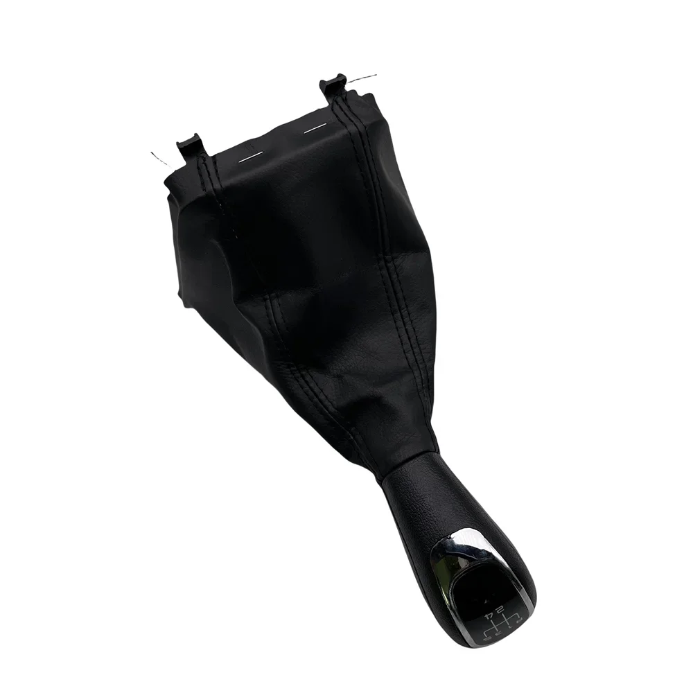 مقبض ناقل حركة السيارة 5/6 سرعة PU علبة التروس الجلدية شيفتر المقبض التمهيد لسكودا سوبيرب 3T MKII 2008 2009 2010 2011 2012 #5