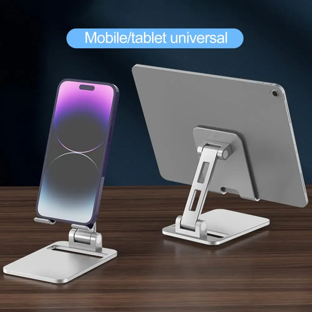 Watching Video Aluminum Alloy Desktop Tablet Holder Phone Bracket for Office