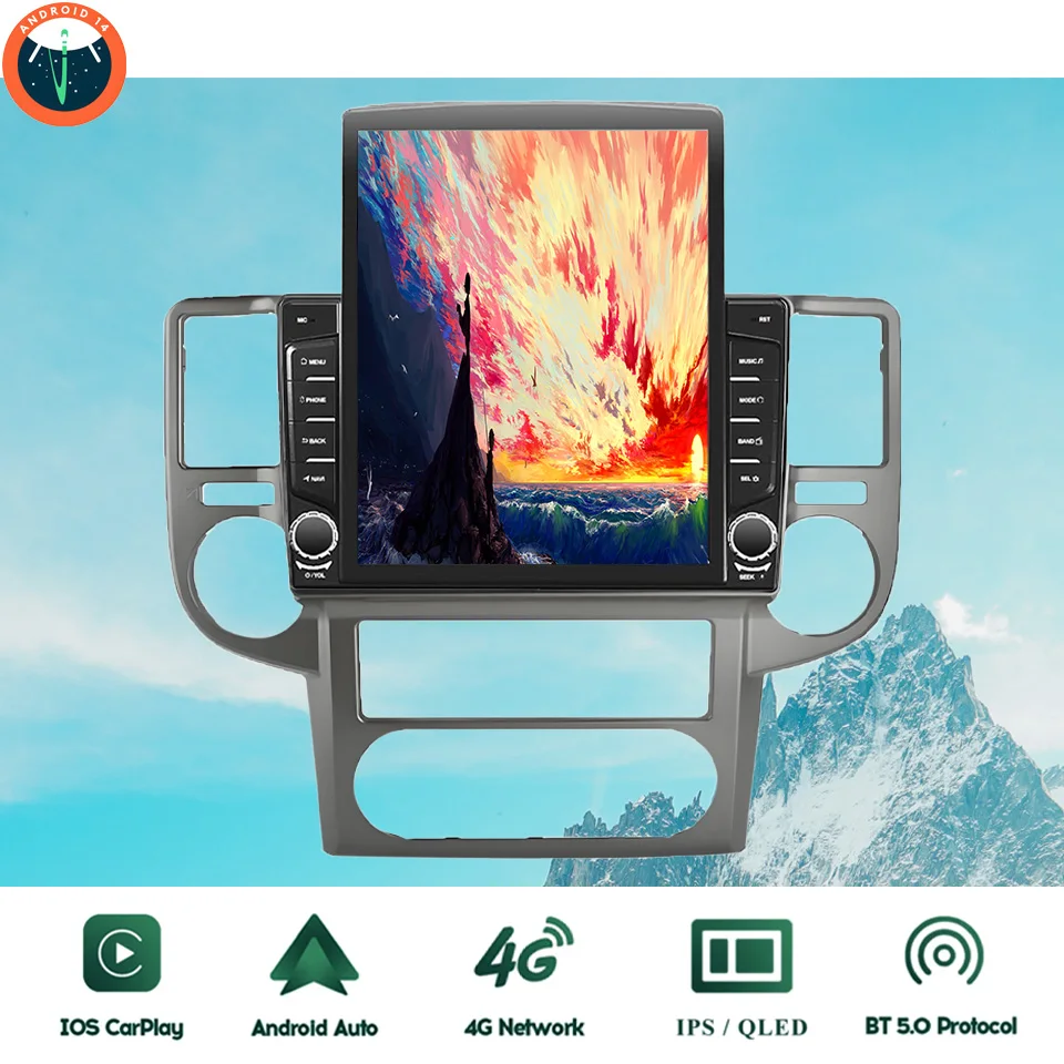 Para Nissan Xtrail x-trail 2003 - 2007 Carplay Android Auto Autoradio estéreo DVD HU unidad principal GPS cinta de navegación 4G Lte WiFI