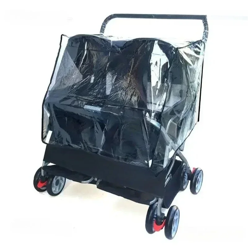 Two-seat Pet Stroller, Double Sleeping Bed, Ultra-light Folding, Removable, Washable, Cat, Dog, Widening, Care Out