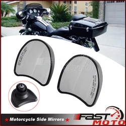 Motorcycle Fairing Side Mirror For Harley Street Glide FLHX FLHT FLHTK FLHTCU FLHTKSE FLHXS 2014-2020 Adjustable Rearview Mirror