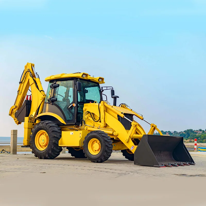 Flexible Hydraulic Control Reinforced Loader Arm Backhoe Loader Mini Backhoe Loader Compact Backhoe Loader