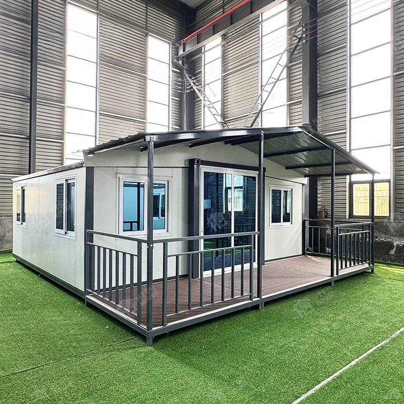 Versatile Expandable Container Houses 20/30/40 FT Options for Homes Offices Villas or Schools