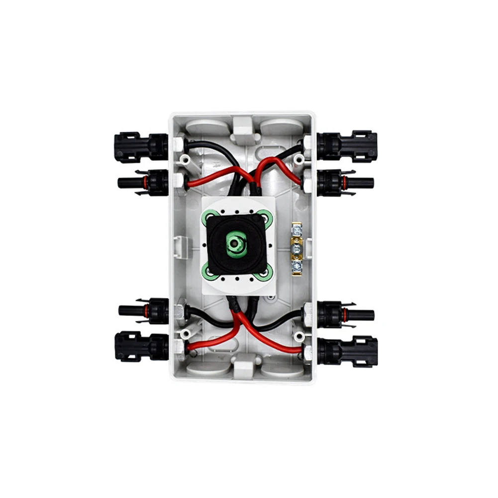 

Солнечный разъединитель постоянного тока 32 А 1000 В, номинальный изолирующий переключатель IP66 для безопасного контроля мощности в солнечных и морских установочных батареях