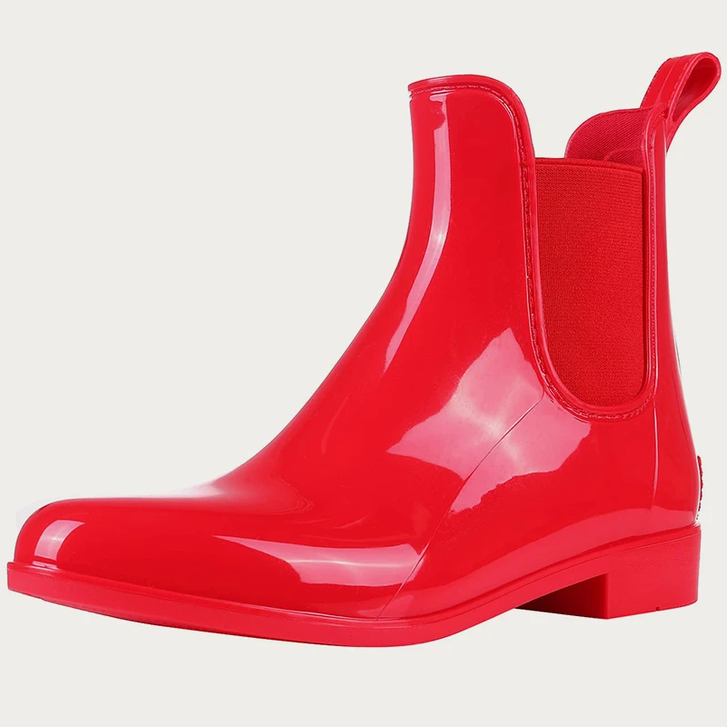 Bebealy-Bottes de pluie imperméables pour femmes, mode, extérieur, rinçage, non ald, jardin, maison, été