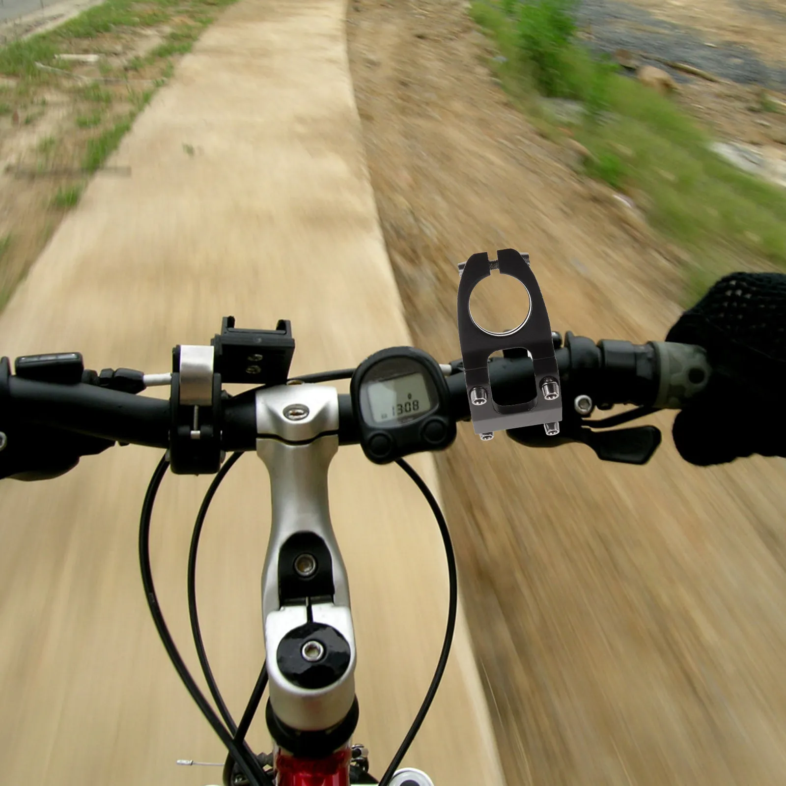 

Райзер для руля из алюминиевого сплава, удлинитель руля, аксессуары для горного велосипеда, подъемник руля, приподнятые ручки руля