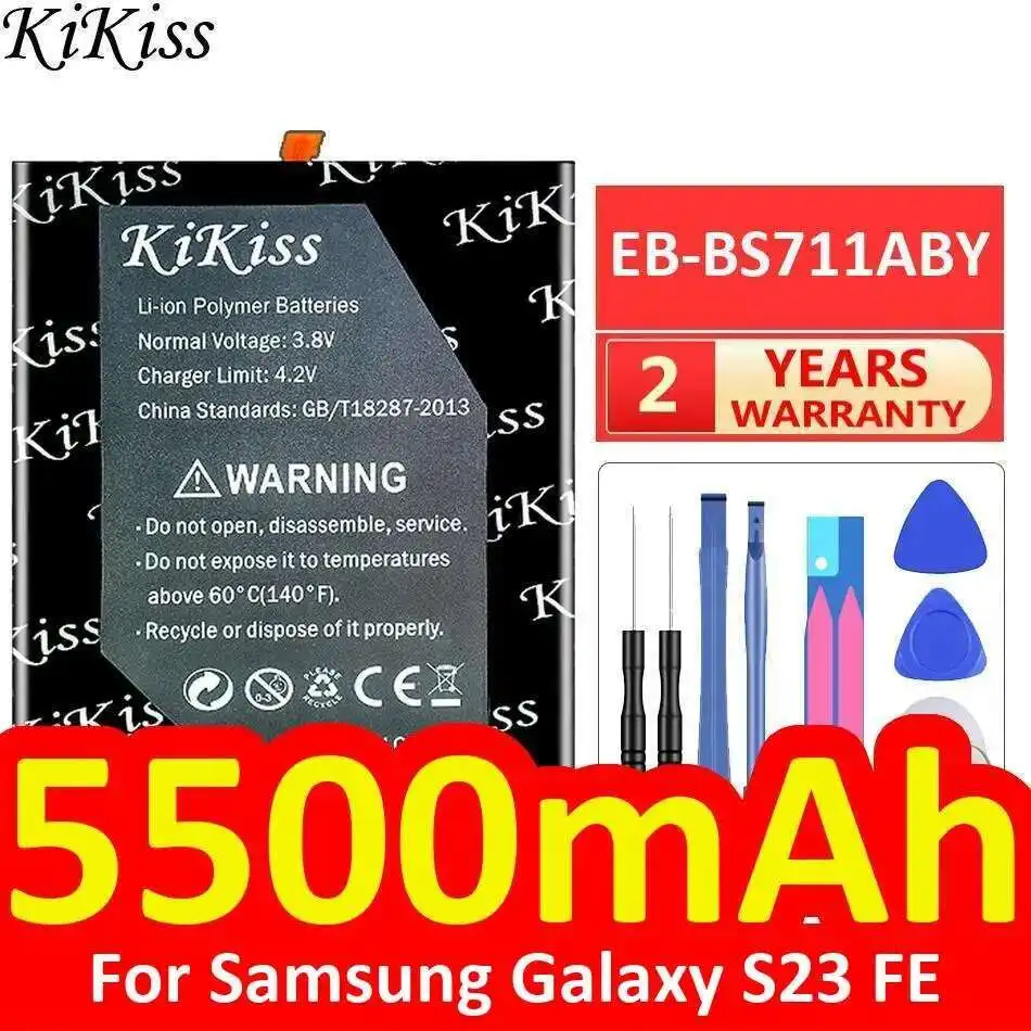 

Good Low-Temperature Performance Long-Lasting Mobile Phone Battery EB-BS711ABY For Samsung Galaxy S23 FE 5500Mah