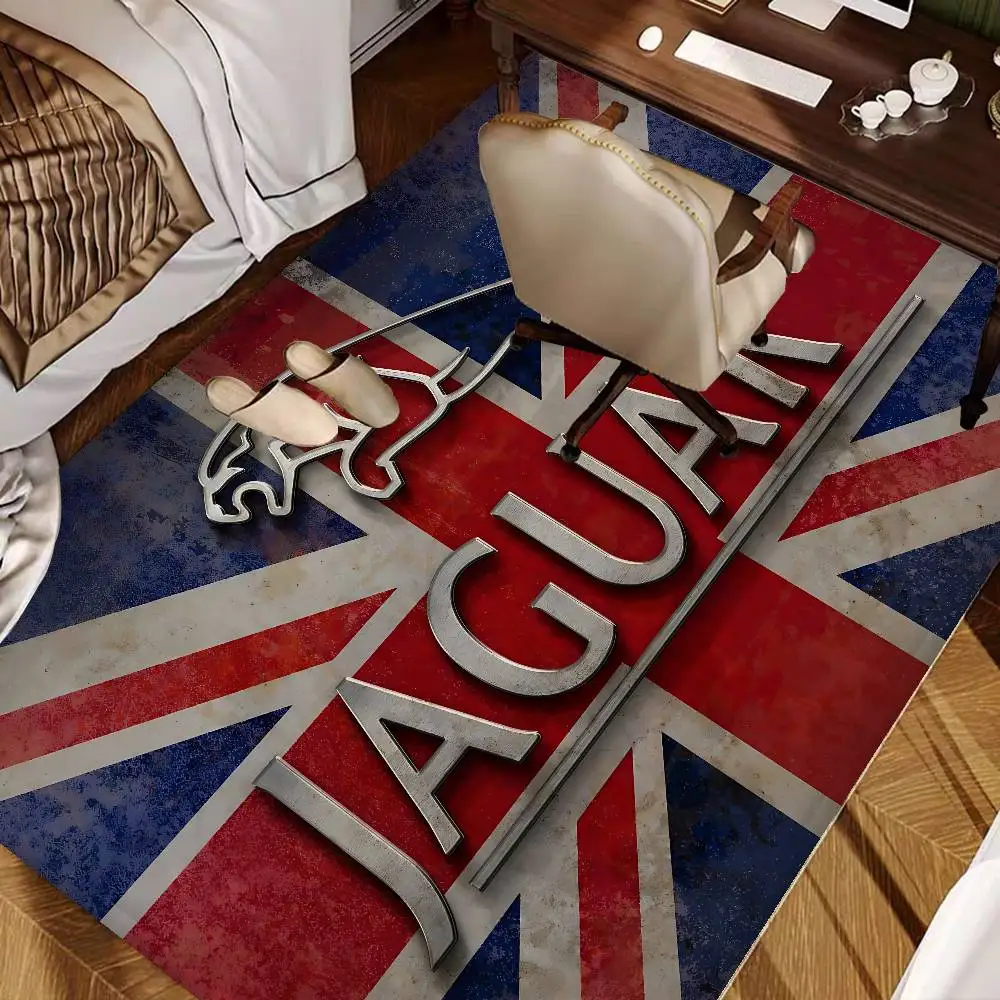 

J-Jaguar-Car Logo Floor Mat Nordic Style Home Doormat Bathroom-Toilet Mats Bedroom Hotel Decor Mat