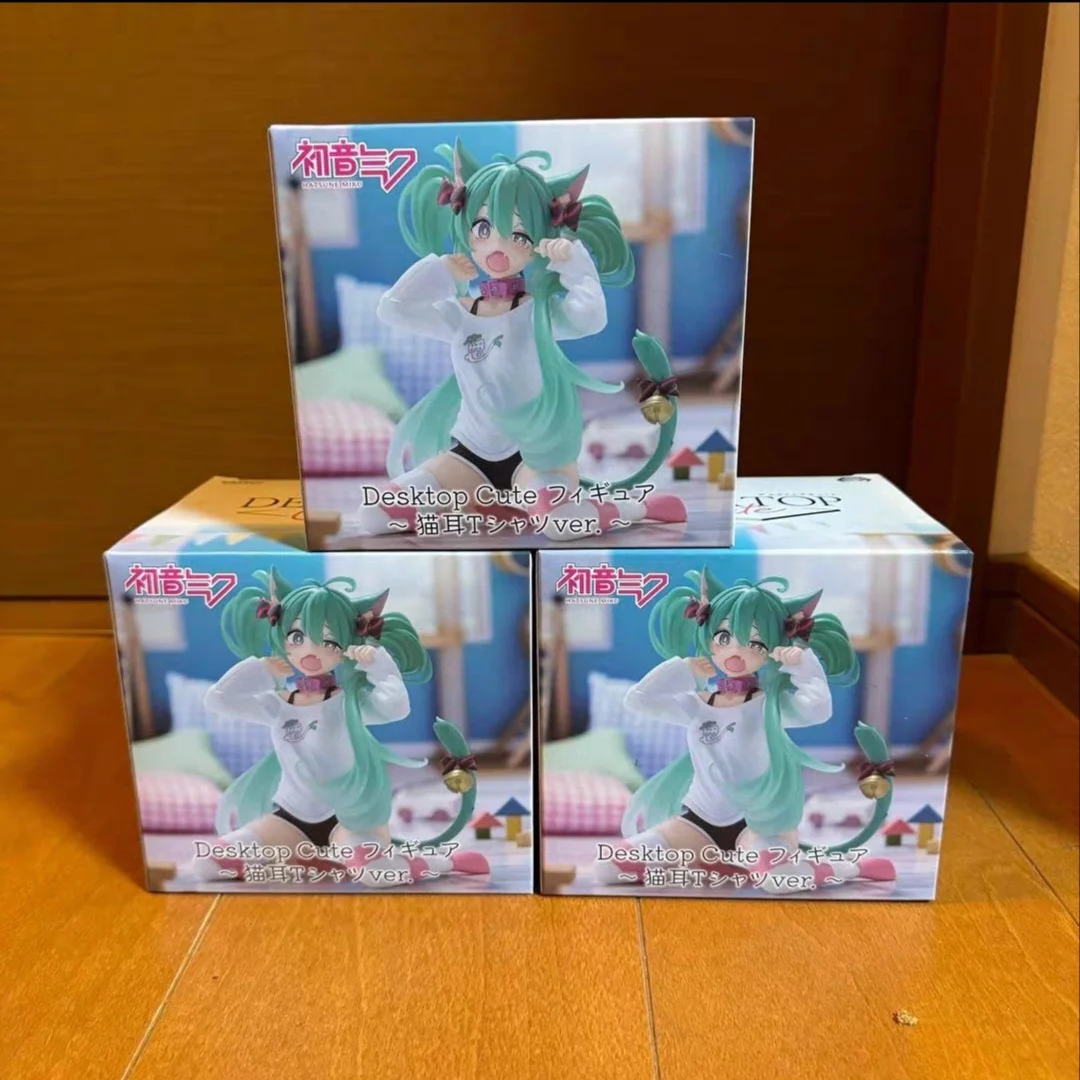 In Stock Original Action Figure 13cm Taito Hatsune Miku Desktop