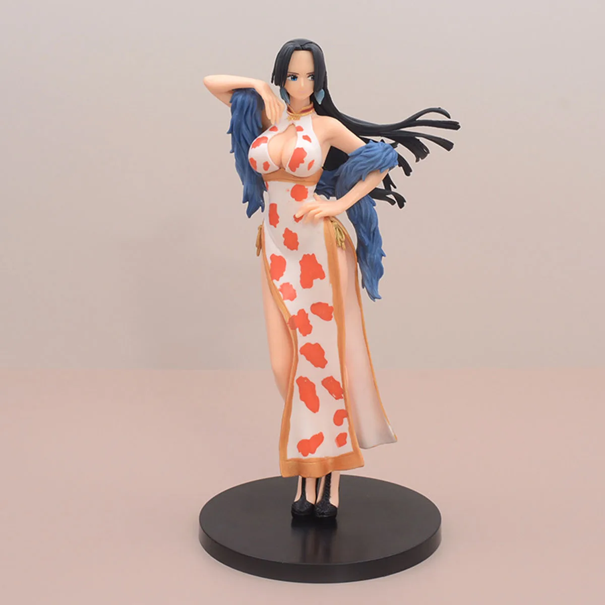 22CM Anime One Piece Figurine Cheongsam Boa Hancock Figure PVC Model Toy Doll Collection Cartoon Ornament Children Toys Gift