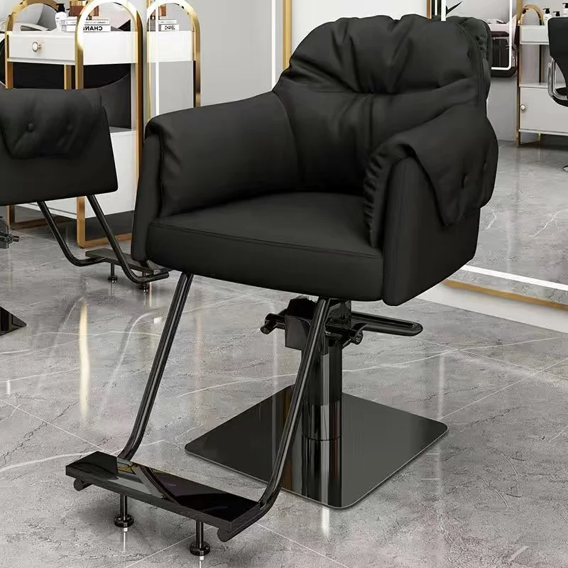 

Premium Aesthetic Unique Barber Chairs Hair Salon Exclusive Design Salon Chairs Creative Silla De Corte De Pelo Salon Furniture
