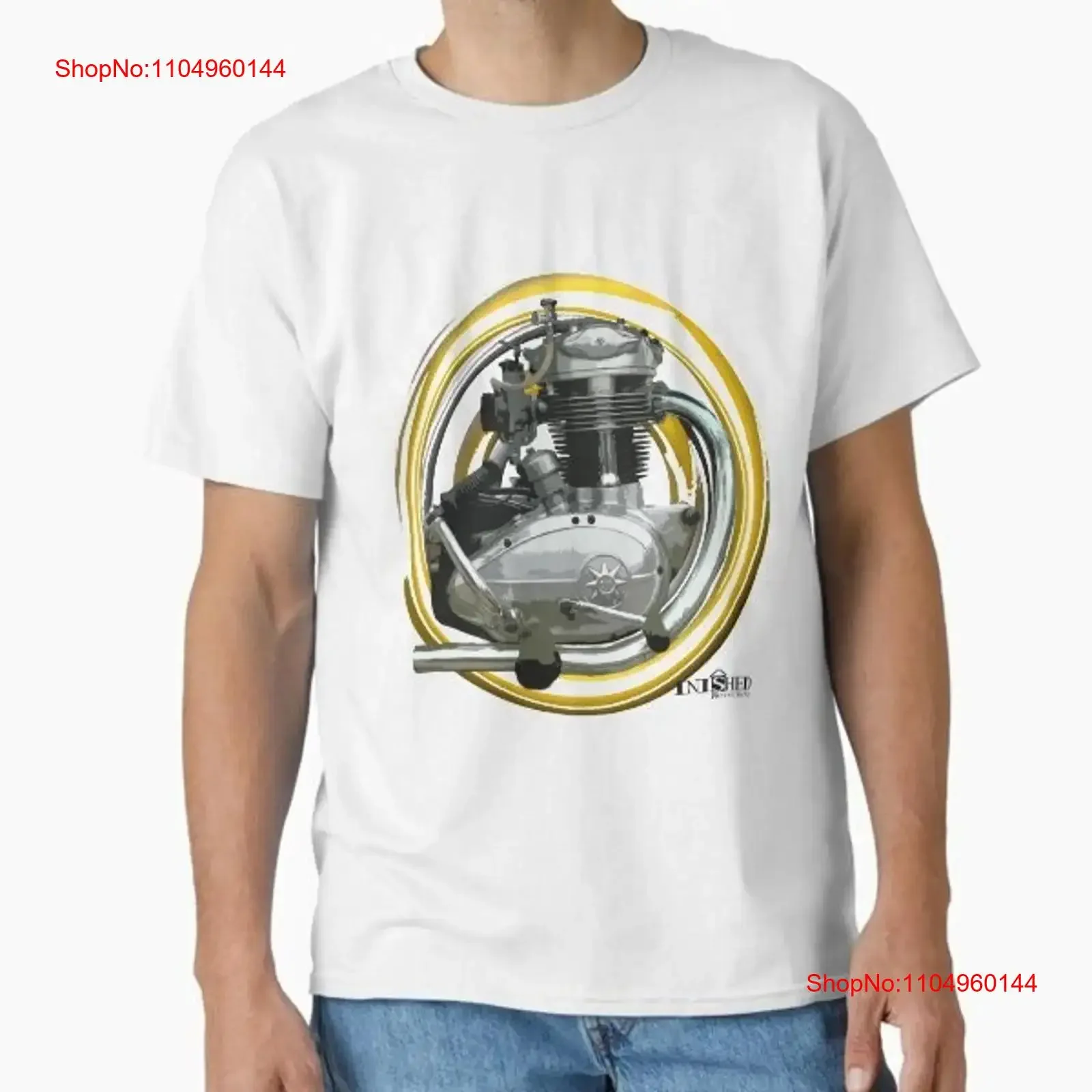 Inished B S A C15 250cc Engine art New Made Australia T Shirt 2XL vintage Washed graphic Unisex streetwear fashion Slightly
