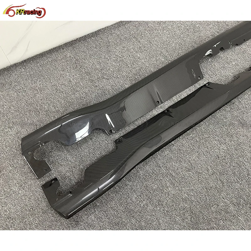 OEM Style Dry Carbon Fiber Body Kit Front Splitter Side Skirts Diffuser Spoiler For Ferrari 812