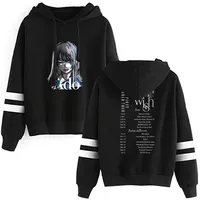 Ado Wish Tour Pullover Hoodie Women Men Hooded Sweatshirt Fashion Long Sleeve Tracksuit