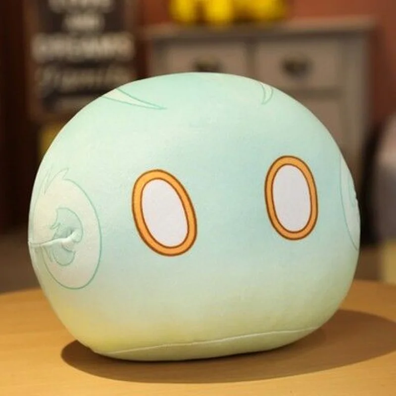Genshin Impact Slime Plush Toy Soft Stuffed Round Anime Pillow Home Sofa Cushion Themed Doll For Anime Game Fans Birthday Gift view 5