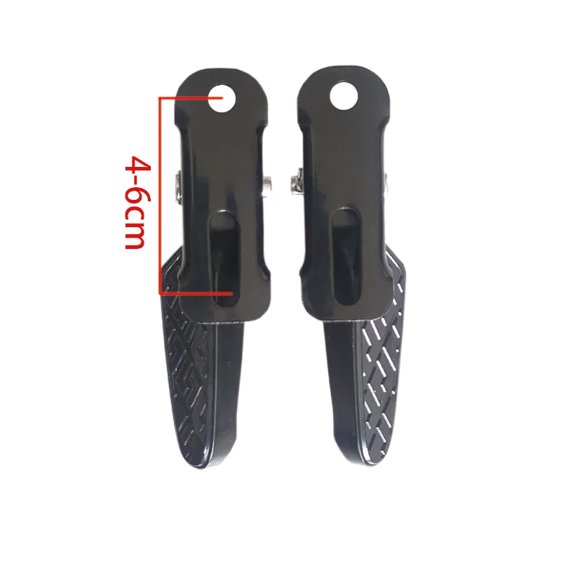 Mingyue E-bike Foot Pedals, Foldable Plastic Rear Foot Rests, Modified Replacement Foot Pegs for Scooters