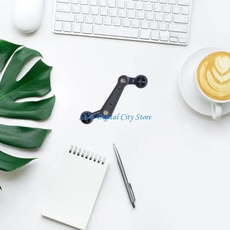 

U75B 17mm Ball Mount Extension Rod Ball Head Connector Universal Ball Joint Extension Rod for Mobile Phone Holder & Recorders