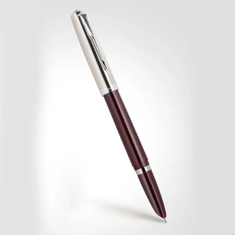 W89C Jinhao- 86 Classil Silver Clip Fountain Fountain Pen 0.38 mm Pensas nib
