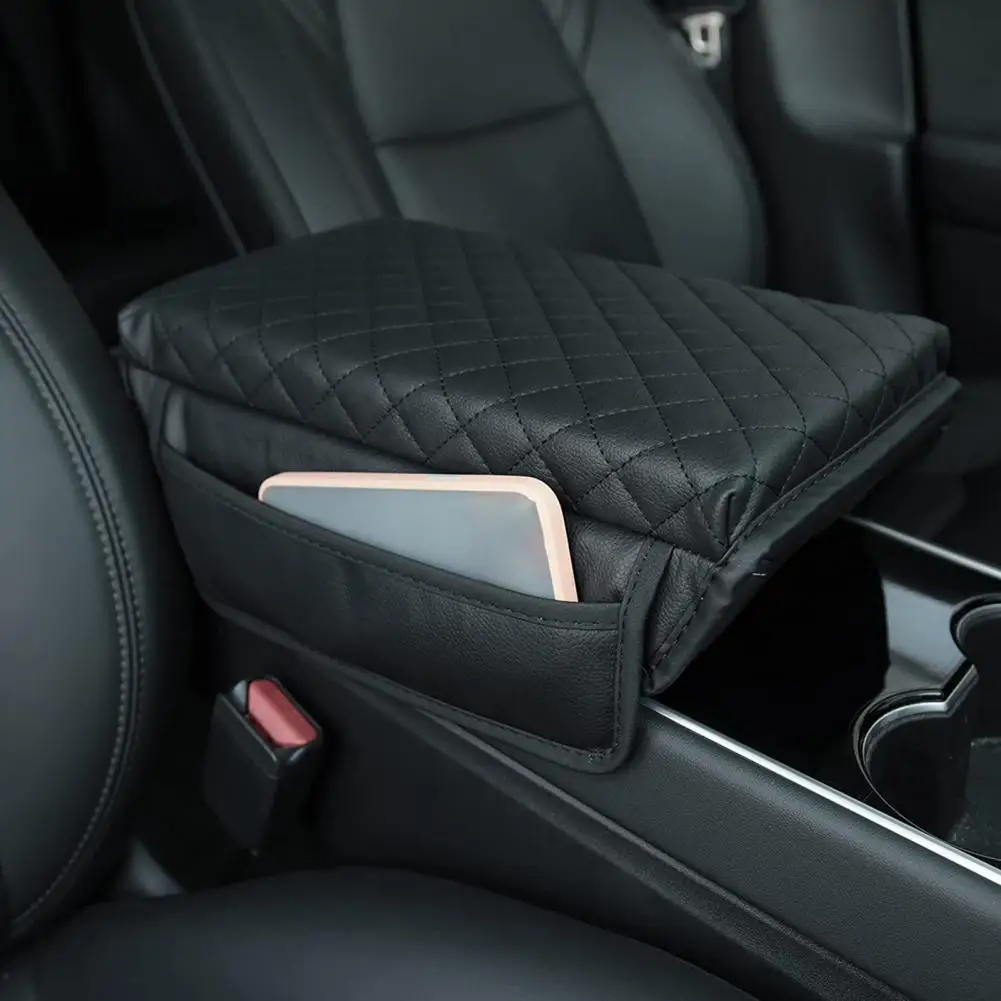 Car Armrest Box Mat Armrest Box Protector Car Armrest Box Pad Soft Foam Cushion Universal Elbow Support Pillow Anti-scratch