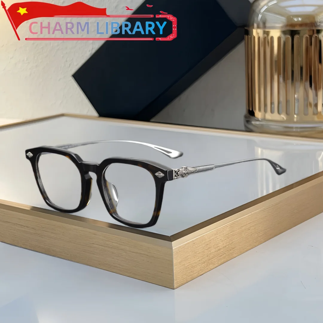 

Men Glasses Frame Women Designer Luxury Fashion Classic Retro Myopic Anti-blue Glasses 2025