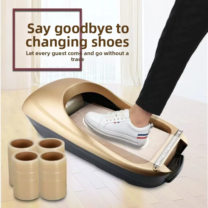 Smart Shoe Film Machine Automatic Household New Disposable Shoe Cover Machine Indoor Foot Stepping Into The Door Shoe Film