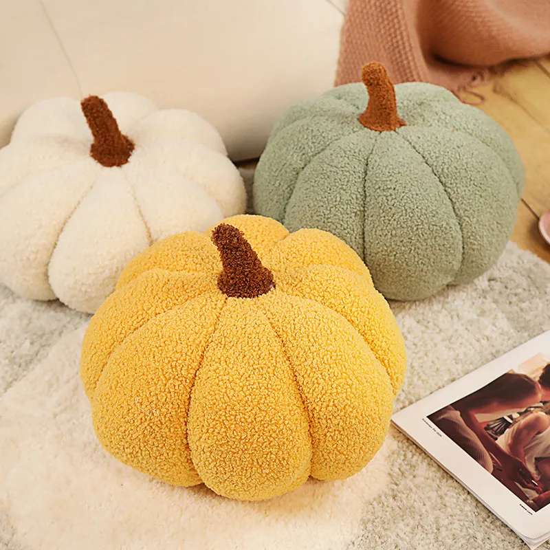 Gran oferta de juguetes de calabaza de peluche de 20CM, planta de peluche suave, cojín, decoración para fiesta en casa, Halloween, regalos para niños