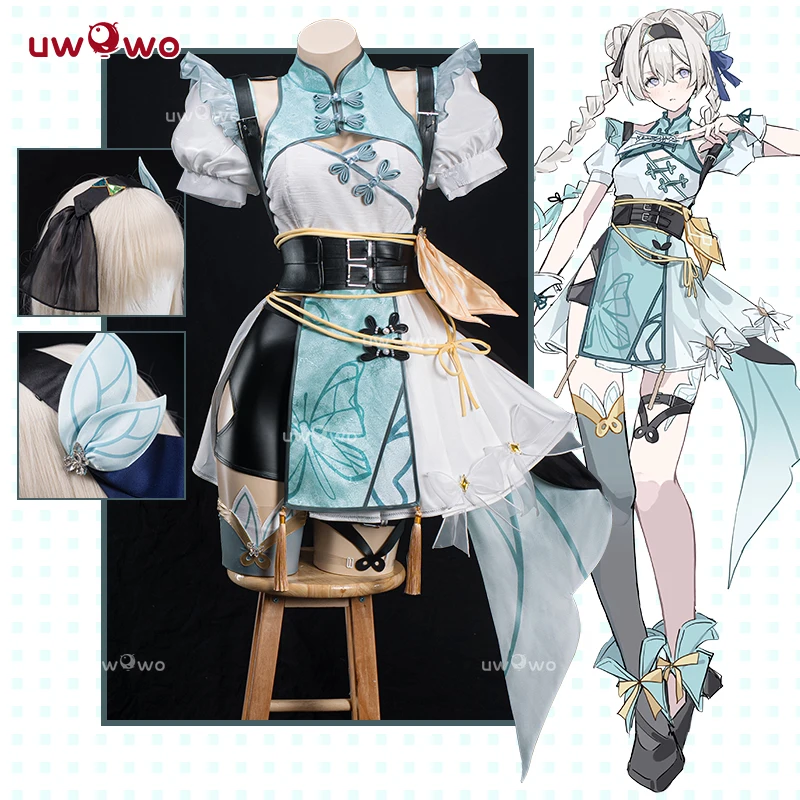 

PRE SALE UWOWO Firefly Cosplay Game Honkai:Star Rail Fanart Firefly Chinese Style Dress Cosplay Costume S-3XL Halloween Costume