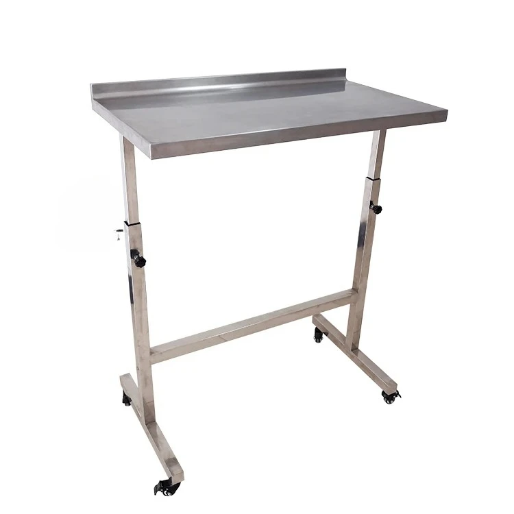 

Good Quality Professional Veterinary Stainless steel lifting operation auxiliary table
