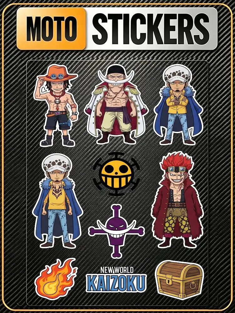 

ONE PIECE Safety Reflective Waterproof Auto Decal Scratch Cover Stickers Universal For Bike Helmet Mug Refrigerator