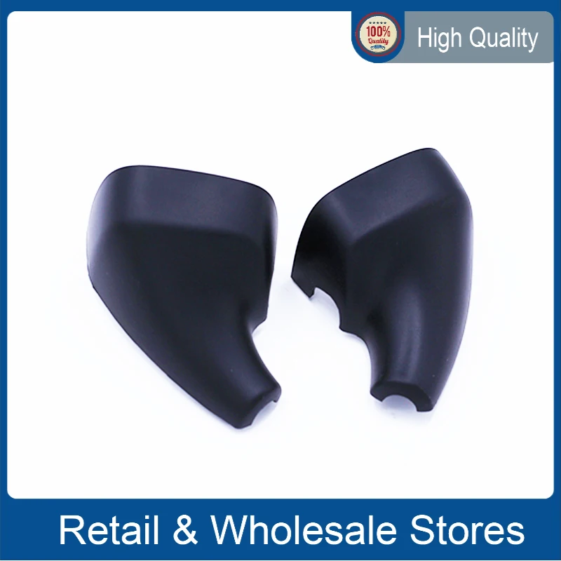 

Pair Black Rear View Cover Cap 1K0858547 1K0858548 For VW Golf Jeta MK5 MK6 Beetle Passat B7 Scirocco Tiguan Touran 1K0 858 547