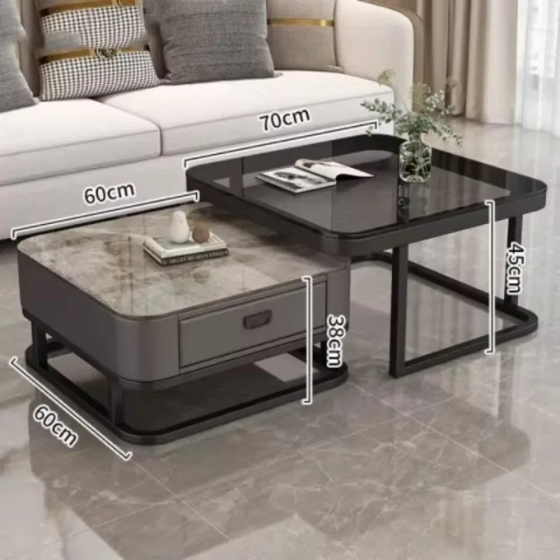 Xenomorph Irregular Coffee Table Decoration Aesthetic Accent Writing Computer Side Table Service Kaffee Tische Home Decoration