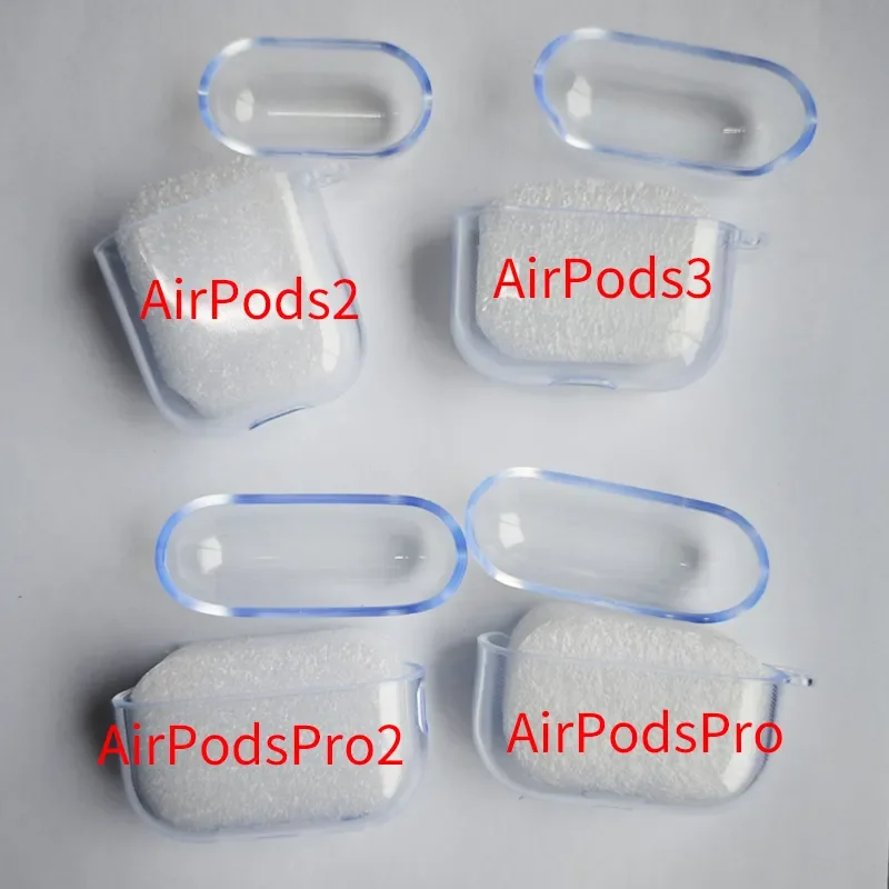 Kawaii guinea Pig Clear Soft TPU Earphone Case For Airpods 1 2 3 4 Pro Pro2 Pro3 Shockproof with Hook Accessories Airpods Cover - view 6