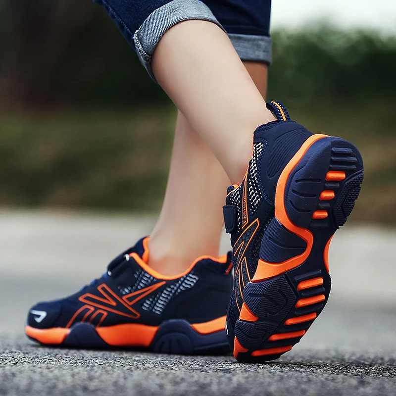 Children Shoes Breathable Comfort Boys Shoes Kids Non Slip Sports Shoes Tennis Sneakers Children\'s Boy Running School Shoes