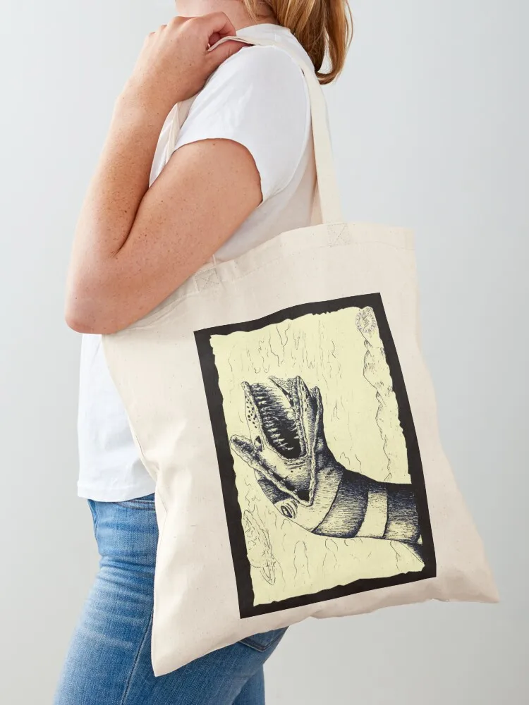 

Saturn's Full of Sandworms Tote Bag bags luxury women hand bag ladies personalized tote bag Woman shopper