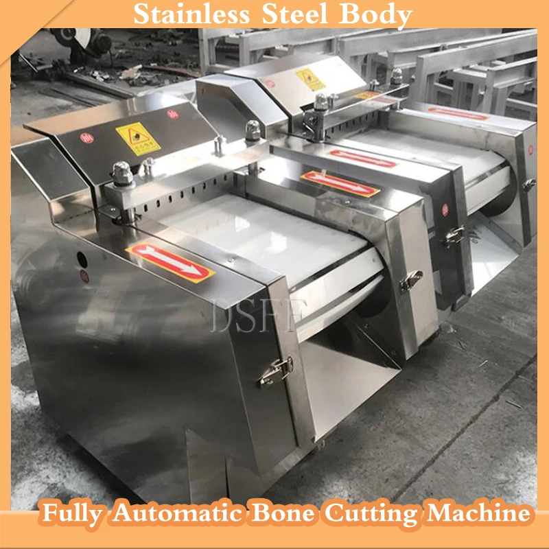 

Fully Automatic Commercial Desktop Bone Sawing Machine, Electric Frozen Fish Rib Cutting Machine, High-Power