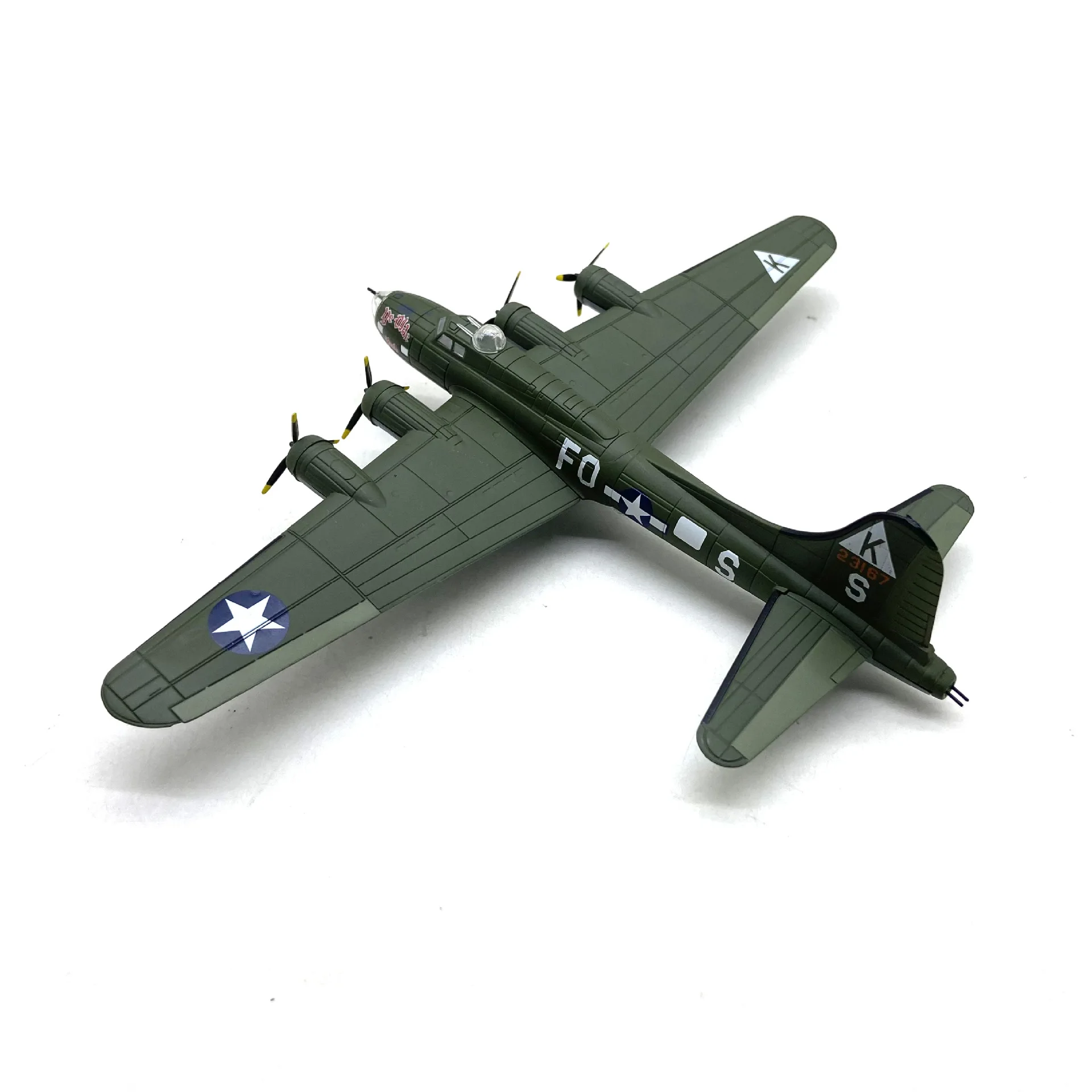 1/144 Scale Metal Alloy Die-Cast WWII Classic Bomber B17 Aircraft B-17 Model toy planes for kids Home Decoration Collectibles